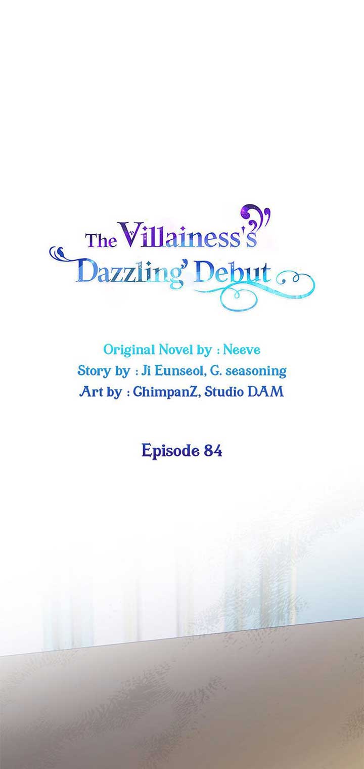 The Villainess Debuts Gorgeously chapter 84 page 1