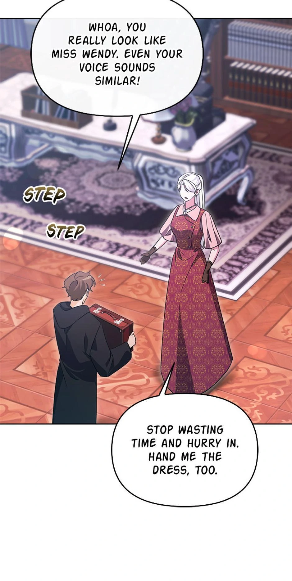 The Villainess Debuts Gorgeously chapter 87 page 44