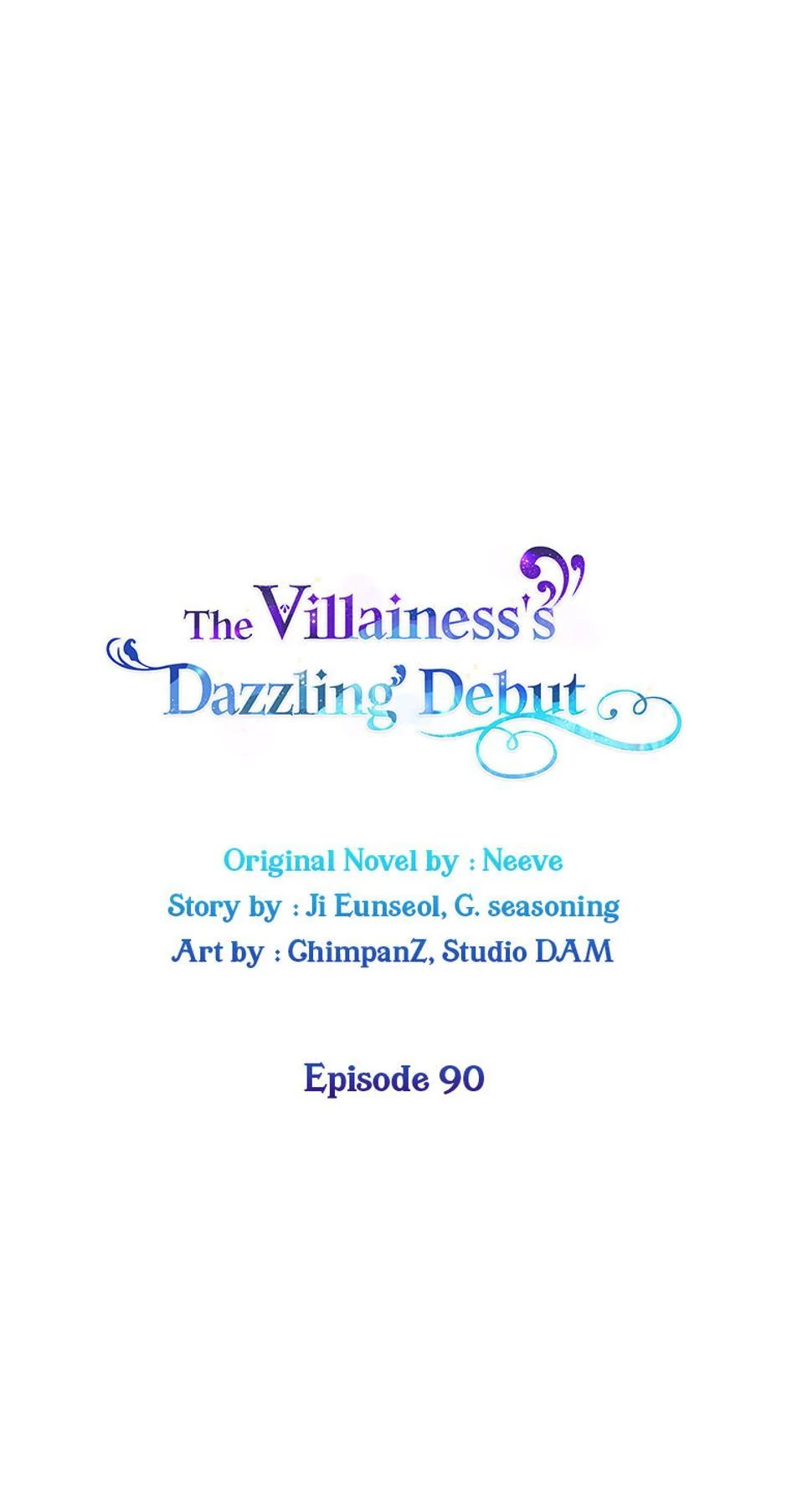 The Villainess Debuts Gorgeously chapter 90 page 1