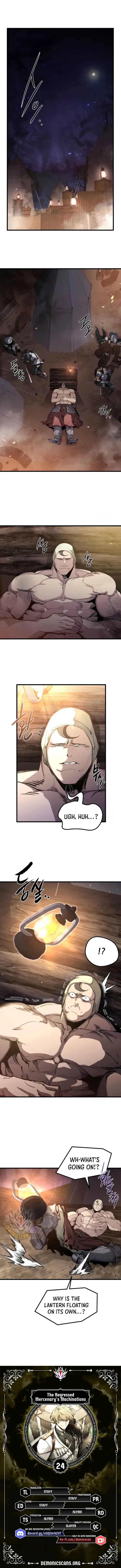 The Regressed Mercenary’s Machinations chapter 24 page 1