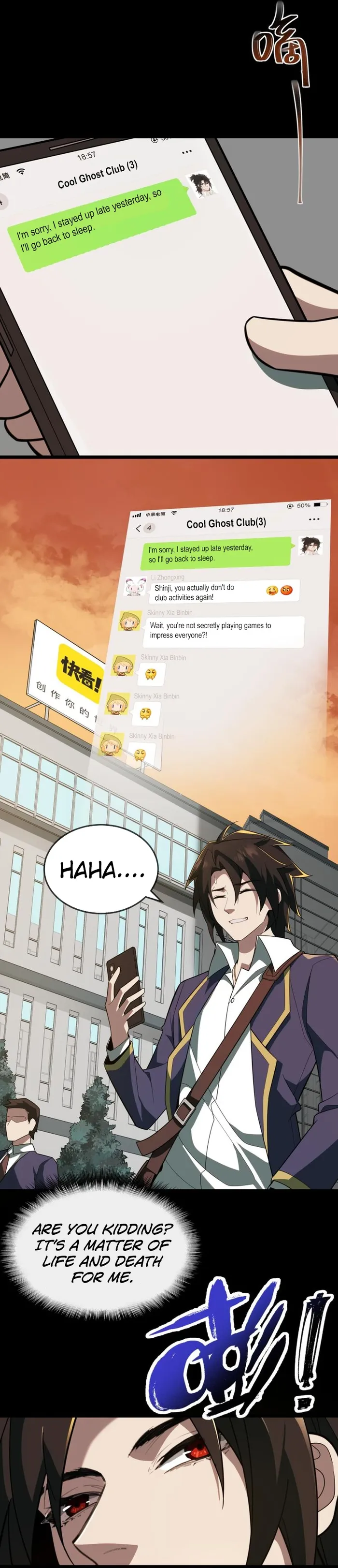 I created an Urban Legend chapter 1 page 33