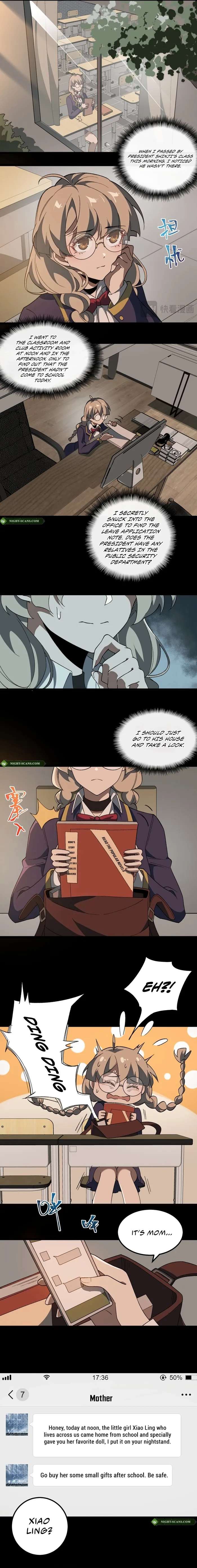 I created an Urban Legend chapter 17 page 10