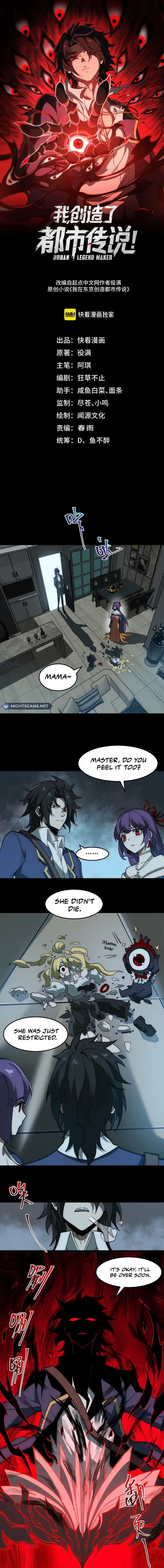 I created an Urban Legend chapter 37 page 1