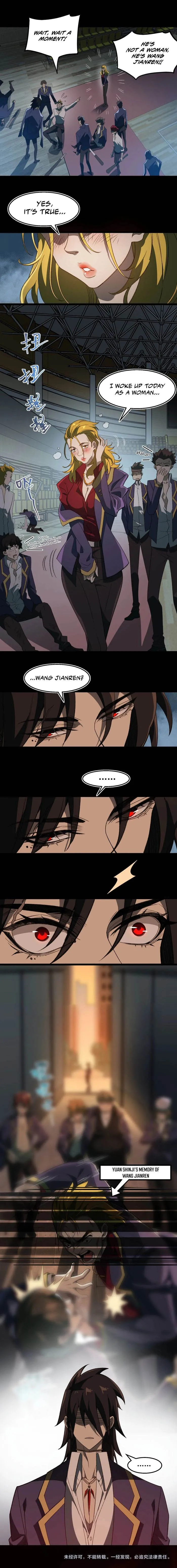 I created an Urban Legend chapter 47 page 8