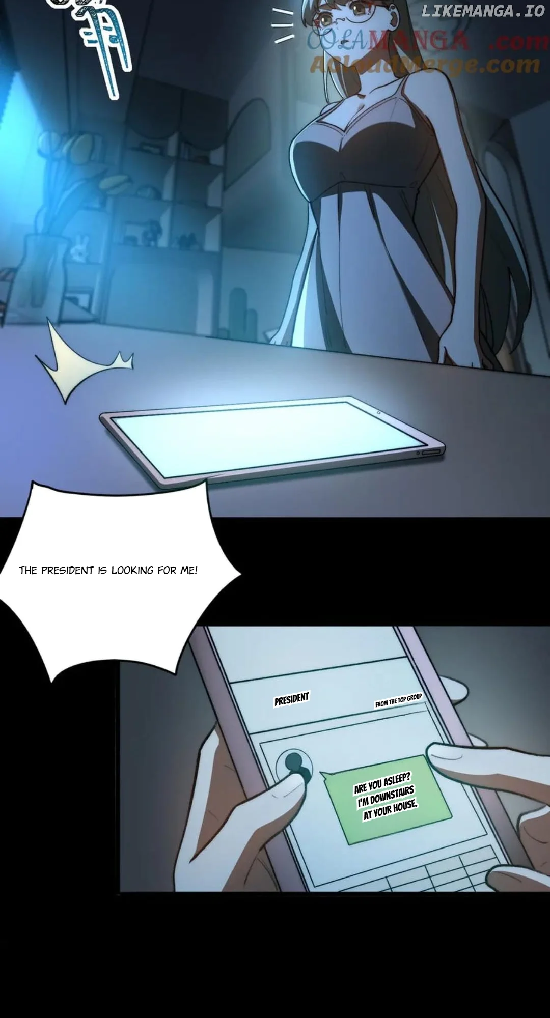 I created an Urban Legend chapter 87 page 21
