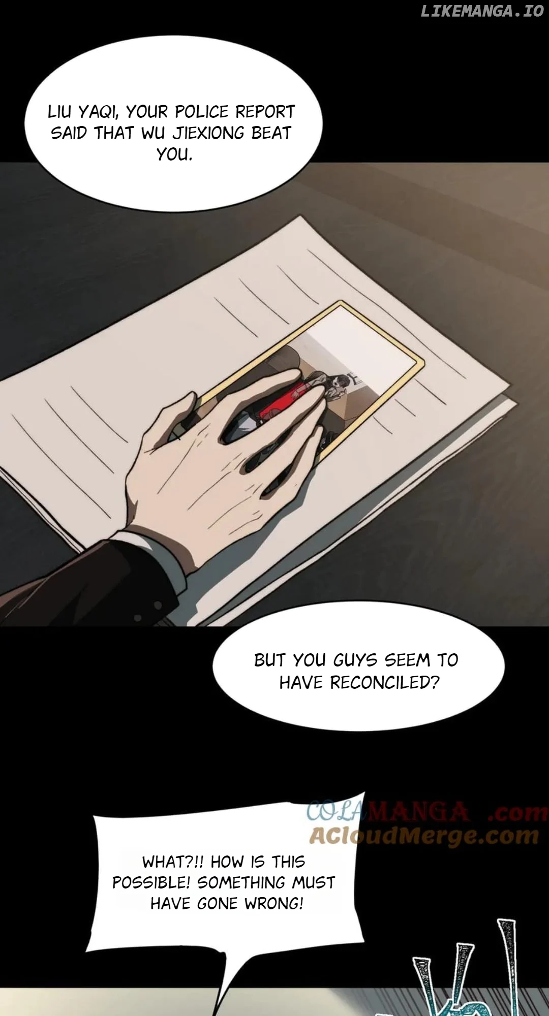 I created an Urban Legend chapter 91 page 34