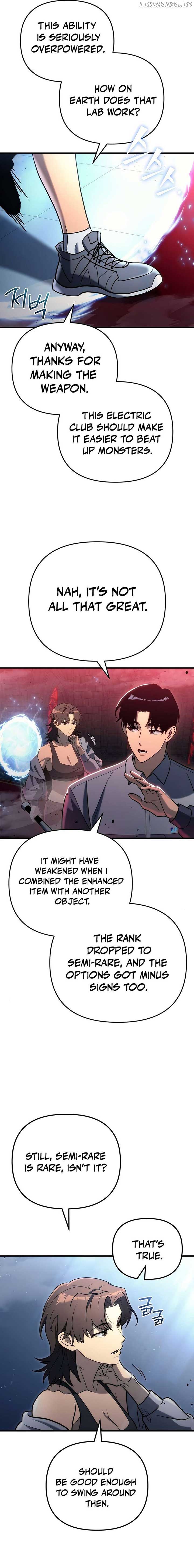 Hiding a Logistics Center in The Apocalypse chapter 20 page 21