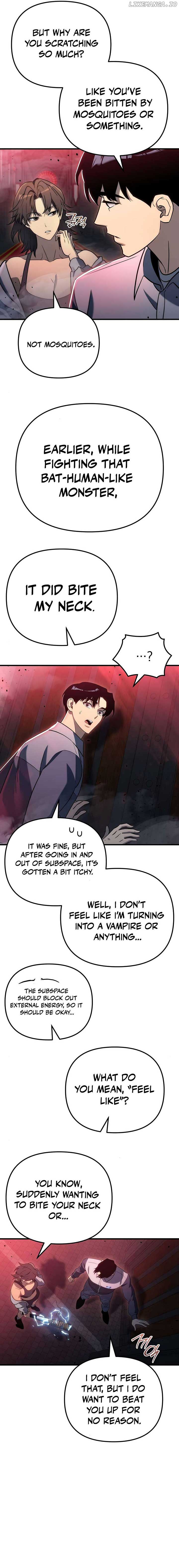 Hiding a Logistics Center in The Apocalypse chapter 20 page 22