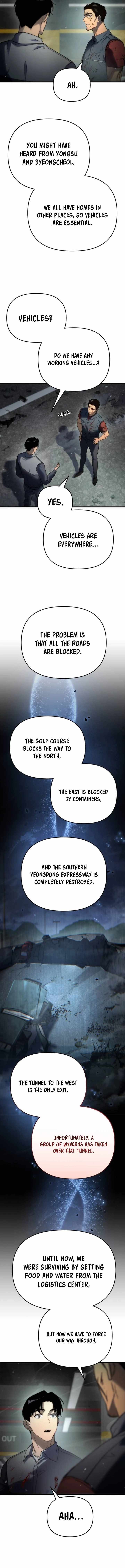 Hiding a Logistics Center in The Apocalypse chapter 4 page 8