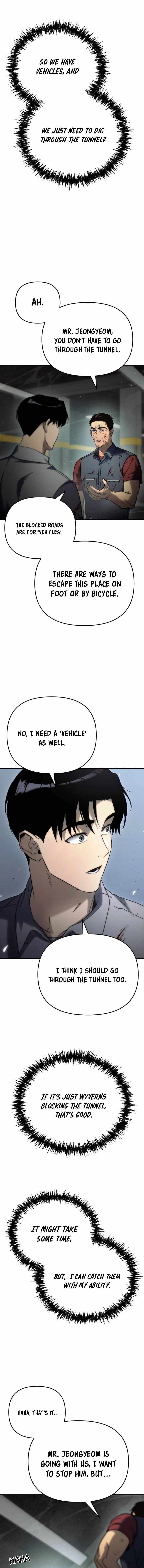 Hiding a Logistics Center in The Apocalypse chapter 4 page 9