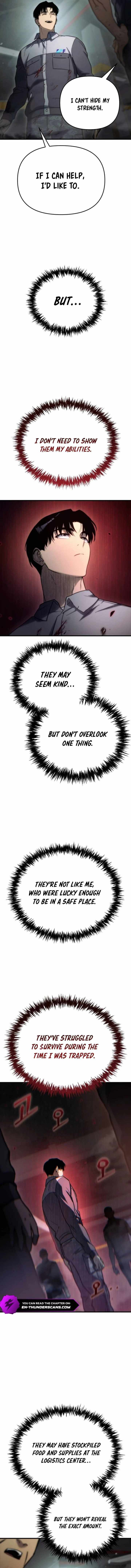 Hiding a Logistics Center in The Apocalypse chapter 4 page 10