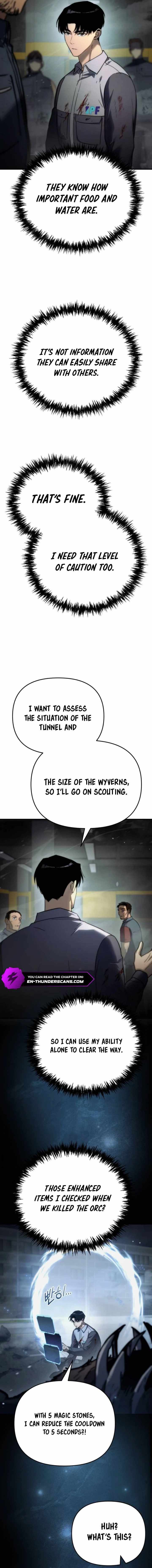 Hiding a Logistics Center in The Apocalypse chapter 4 page 11