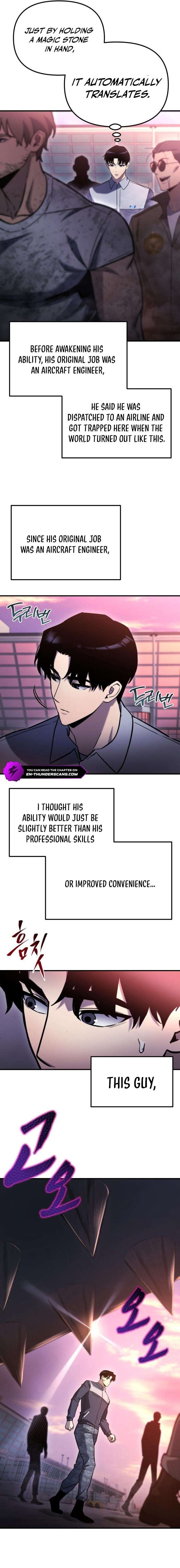 Hiding a Logistics Center in The Apocalypse chapter 41 page 8
