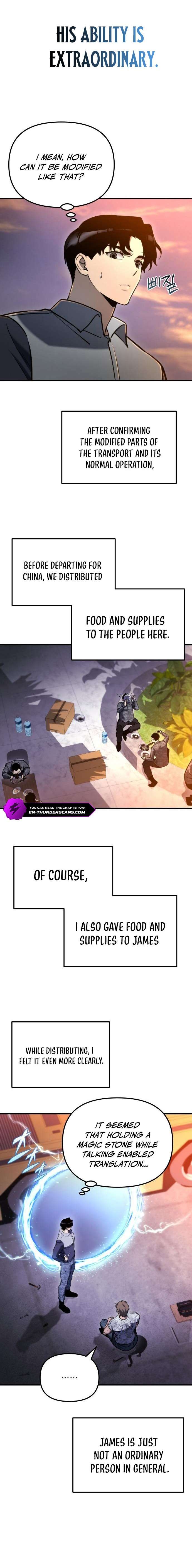 Hiding a Logistics Center in The Apocalypse chapter 41 page 9