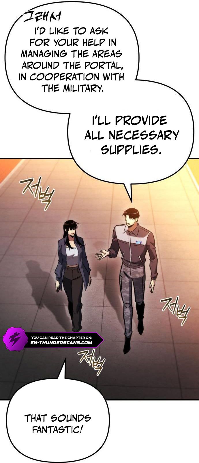 Hiding a Logistics Center in The Apocalypse chapter 53 page 36