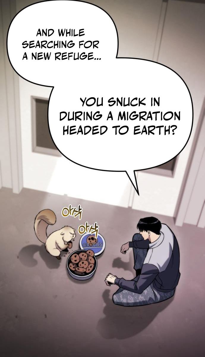Hiding a Logistics Center in The Apocalypse chapter 53 page 58