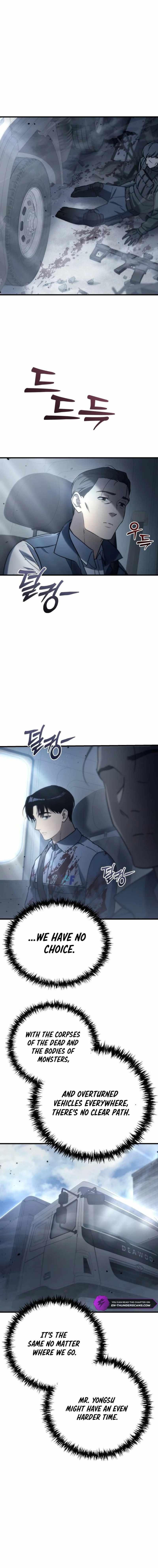 Hiding a Logistics Center in The Apocalypse chapter 6 page 20