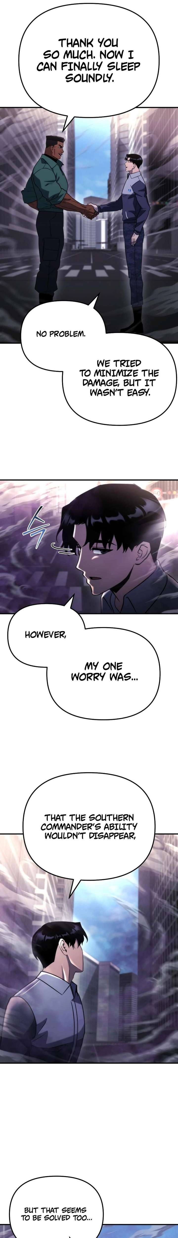 Hiding a Logistics Center in The Apocalypse chapter 74 page 21