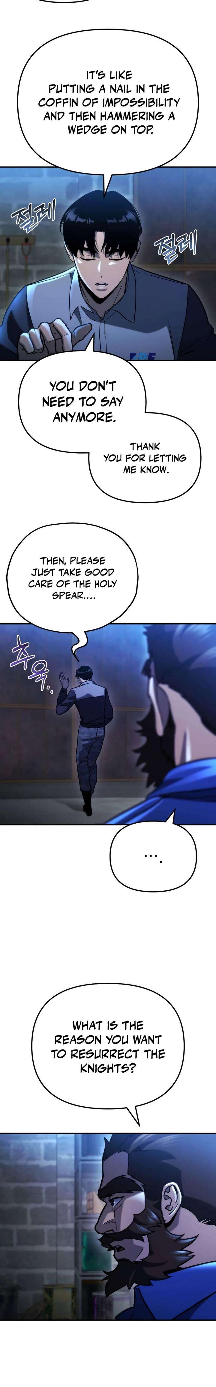 Hiding a Logistics Center in The Apocalypse chapter 75 page 27