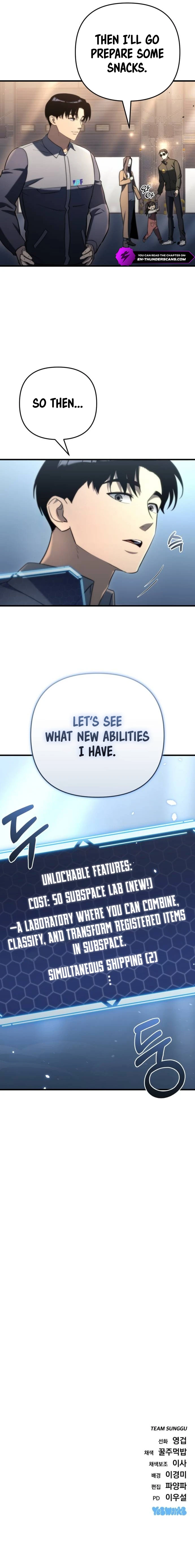 Hiding a Logistics Center in The Apocalypse chapter 9 page 18