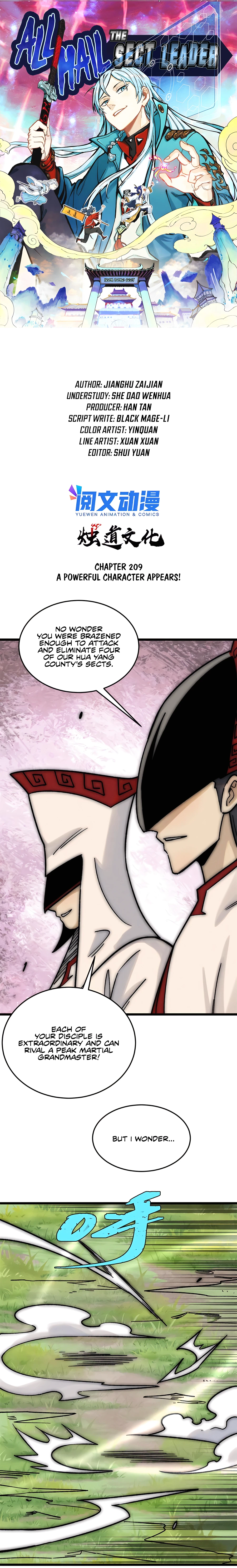 All Hail the Sect Leader chapter 209 page 2