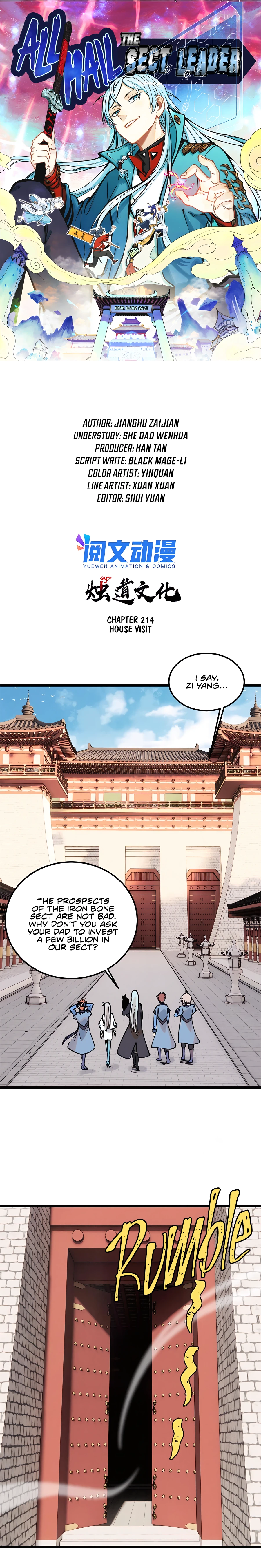 All Hail the Sect Leader chapter 214 page 2