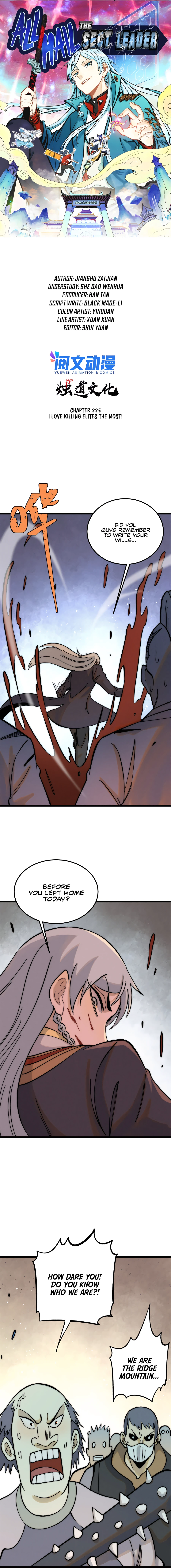 All Hail the Sect Leader chapter 225 page 2