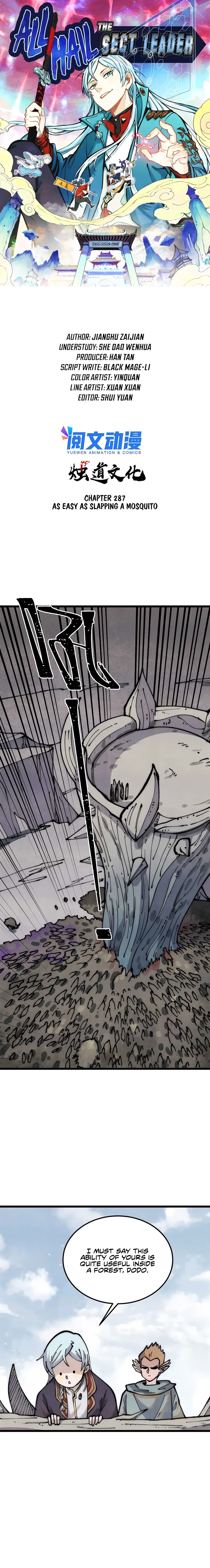 All Hail the Sect Leader chapter 287 page 1