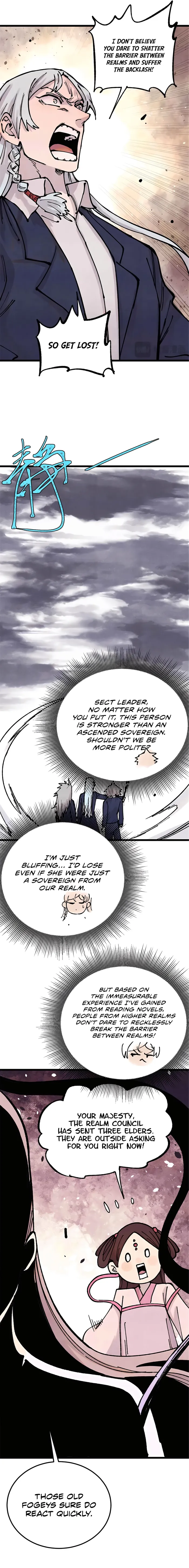 All Hail the Sect Leader chapter 384 page 9