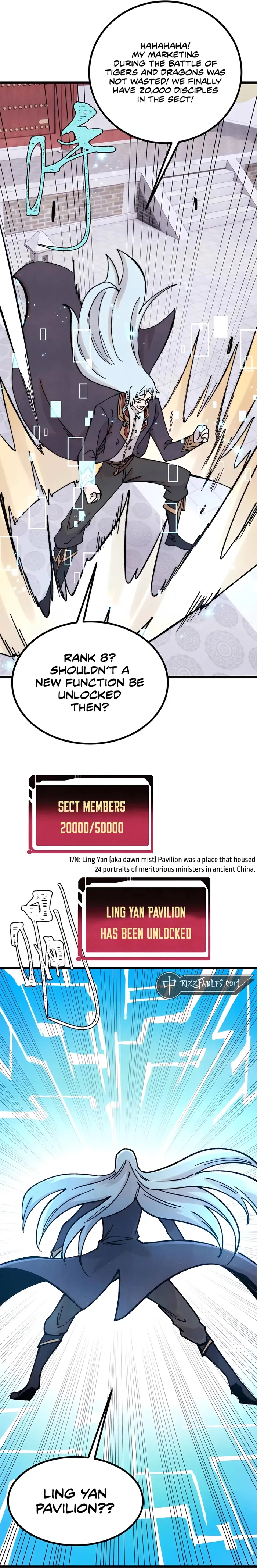 All Hail the Sect Leader chapter 392 page 8