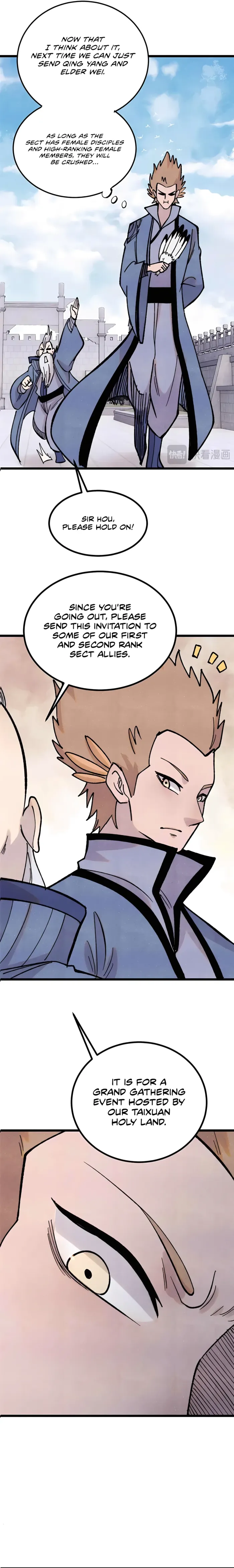 All Hail the Sect Leader chapter 398 page 10