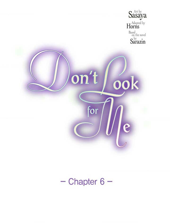 Don’t Look For Me chapter 6 page 30