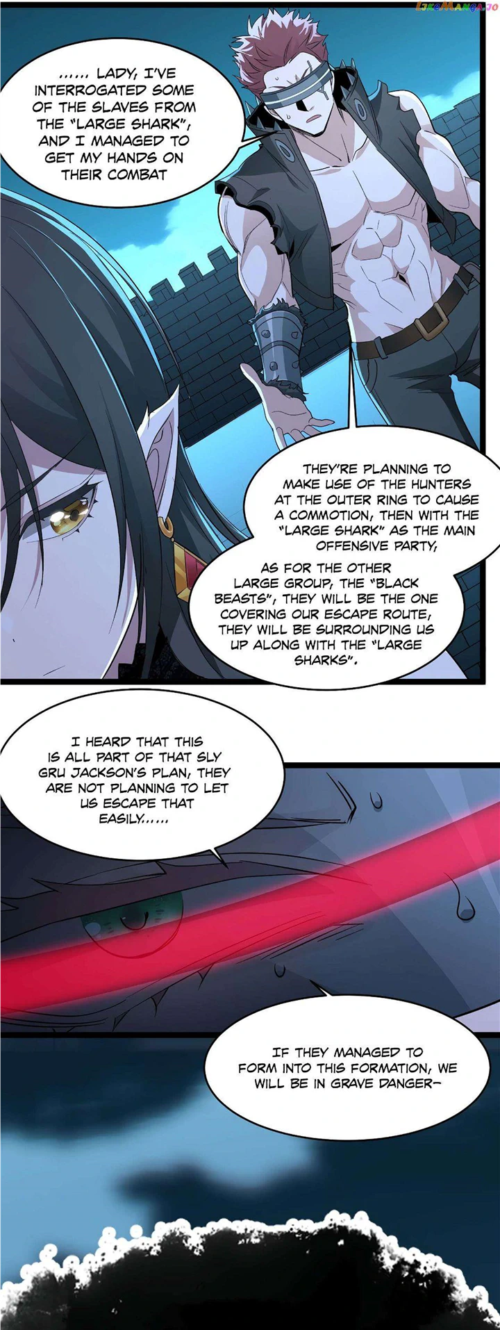 I’m Really Not The Demon God’s Lackey chapter 110 page 8