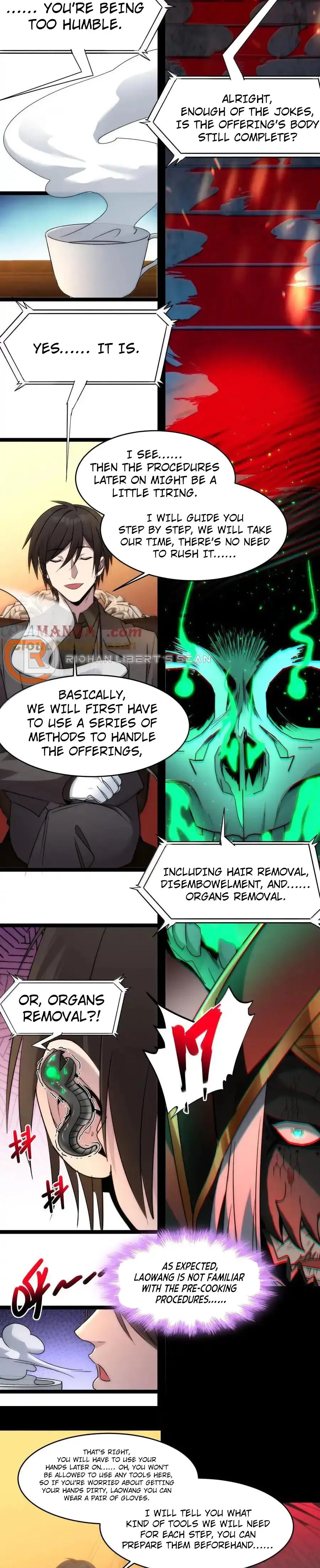 I’m Really Not The Demon God’s Lackey chapter 117 page 8