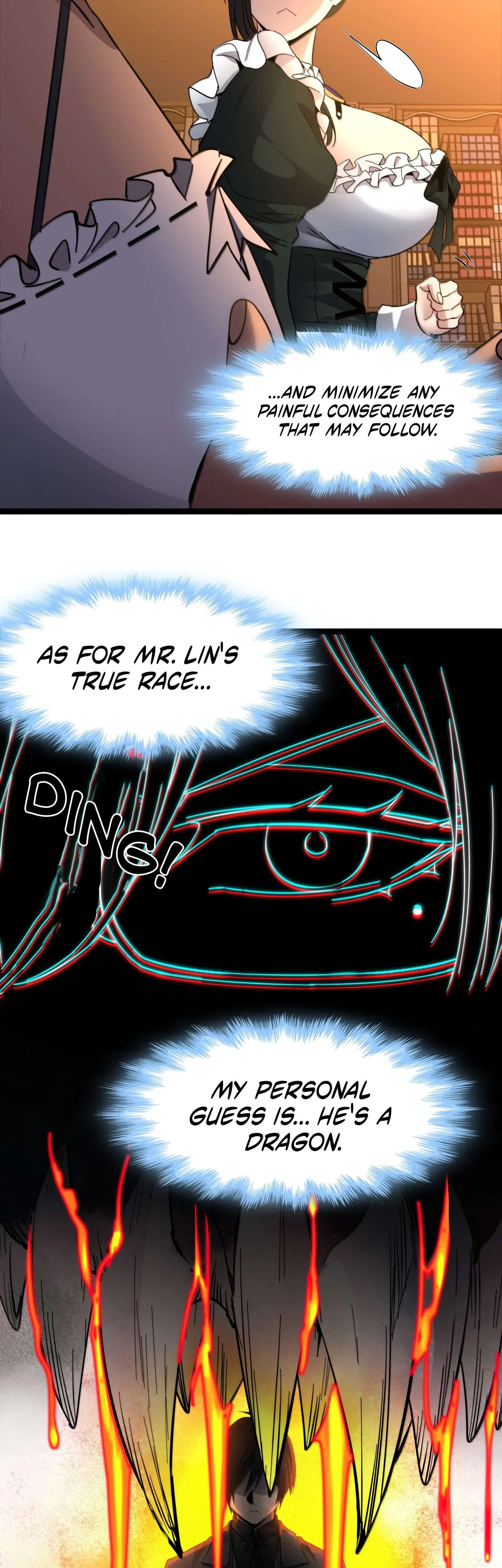 I’m Really Not The Demon God’s Lackey chapter 195 page 21