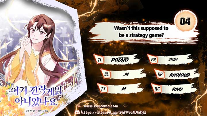 Wasn’t this supposed to be a strategy game? chapter 4 page 1