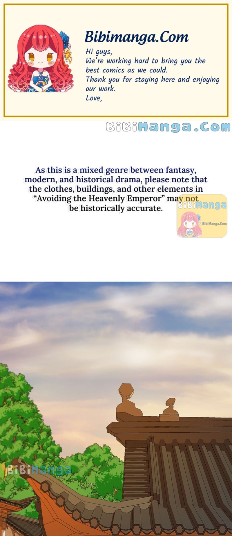 Avoiding the Heavenly Emperor chapter 34 page 1