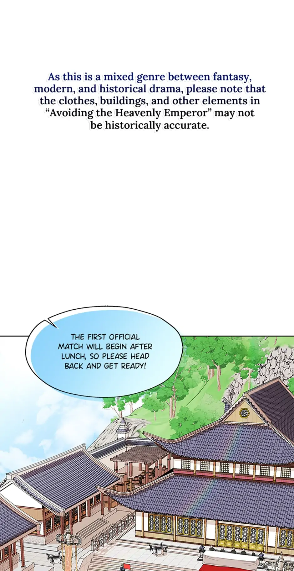 Avoiding the Heavenly Emperor chapter 6 page 1