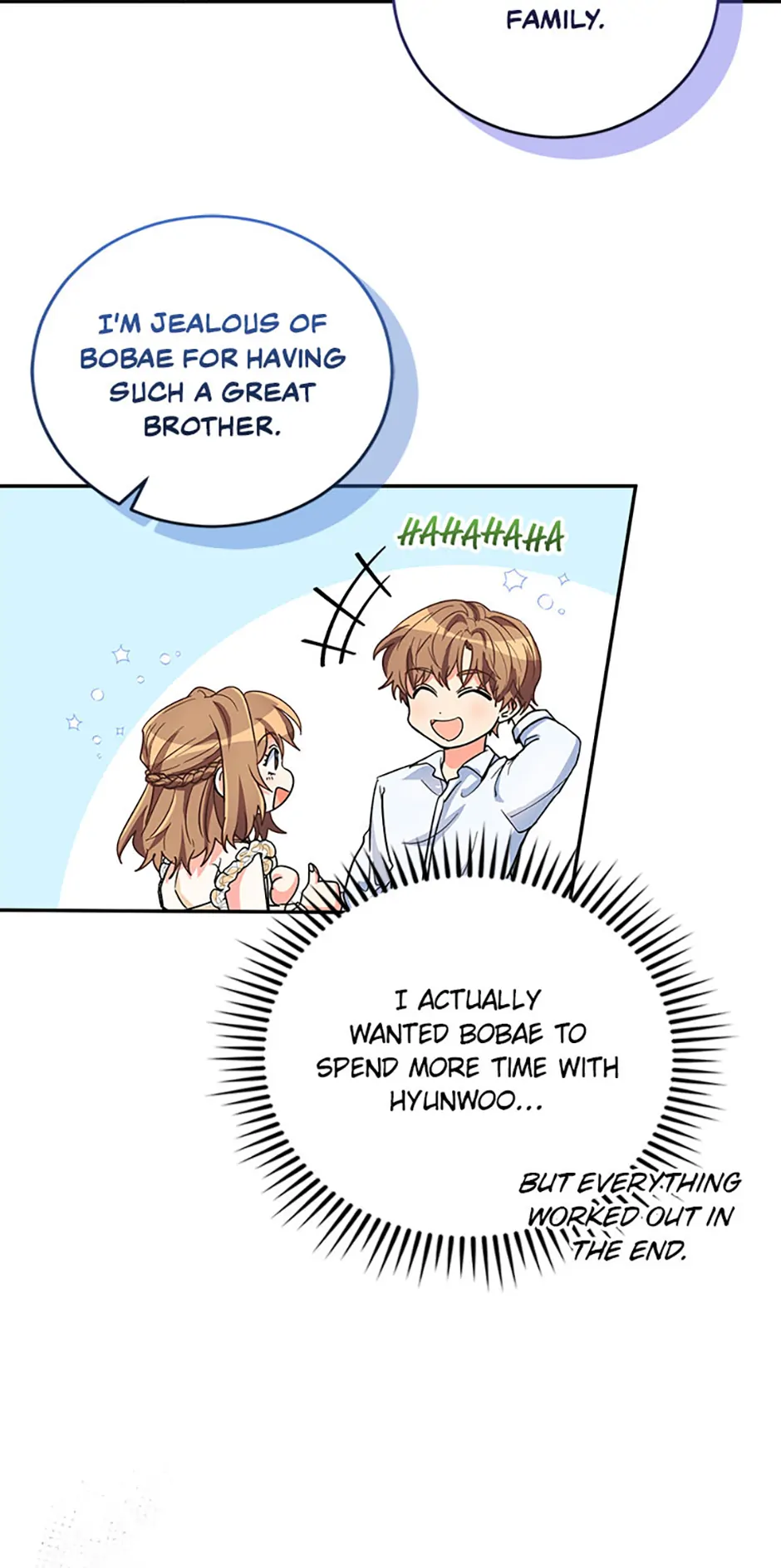 I’m the Main Character’s Little Sister chapter 55 page 58