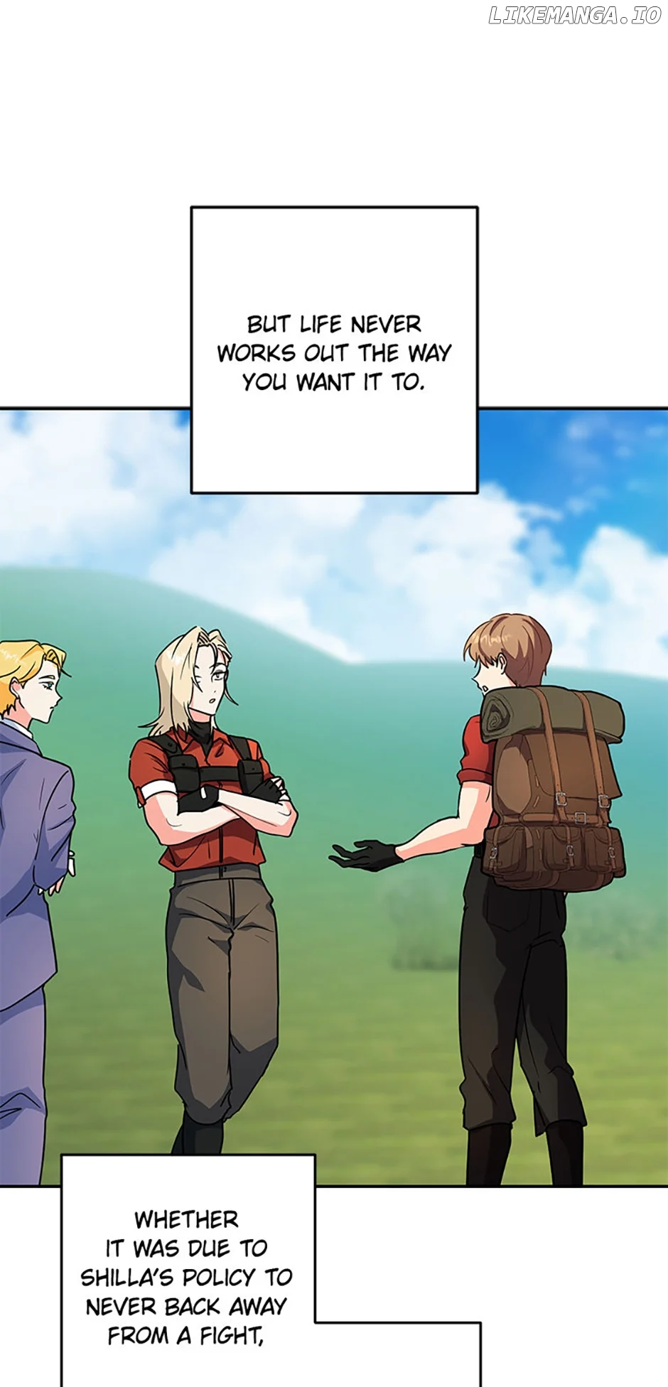 I’m the Main Character’s Little Sister chapter 74 page 75