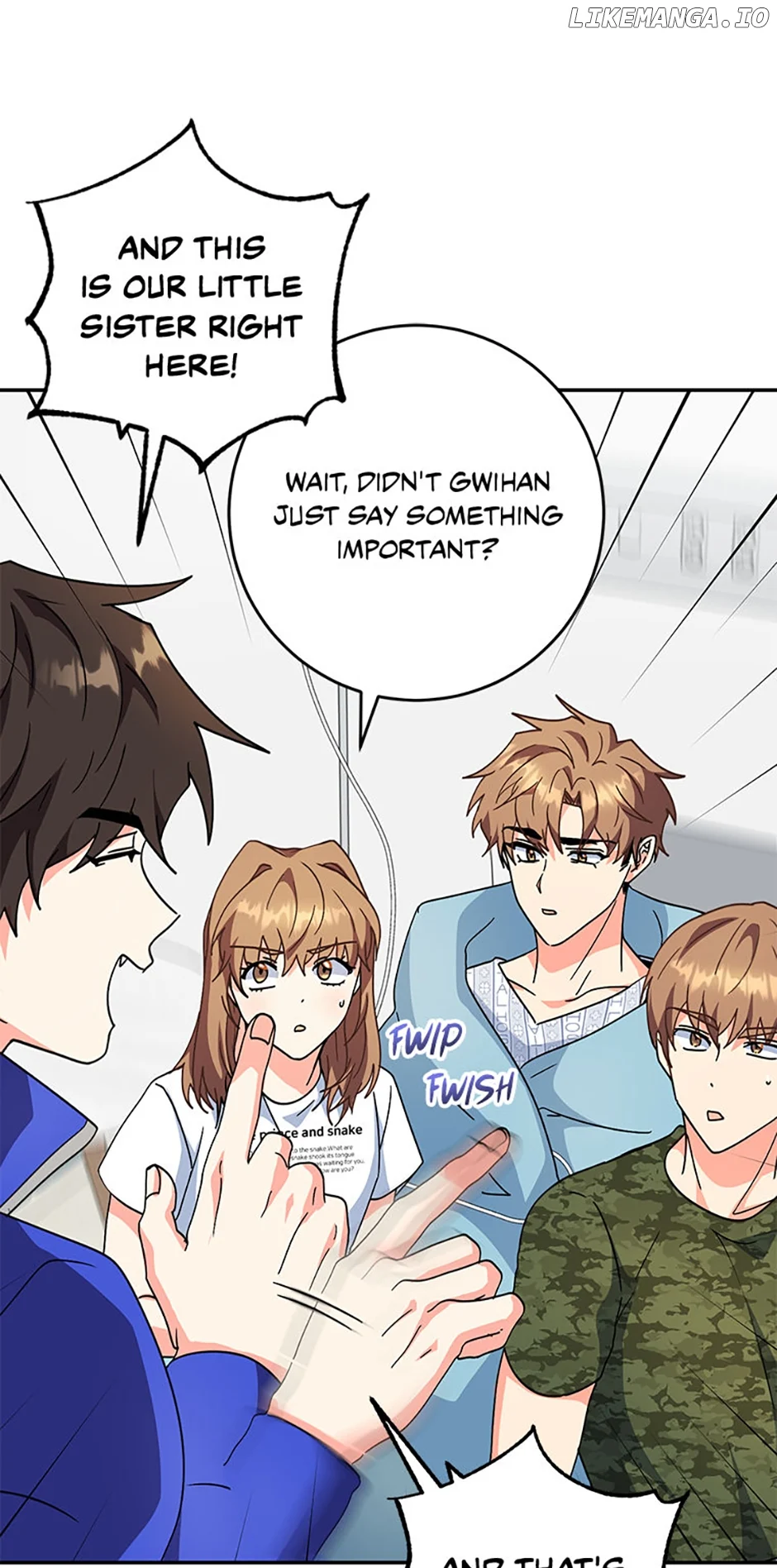 I’m the Main Character’s Little Sister chapter 88 page 57