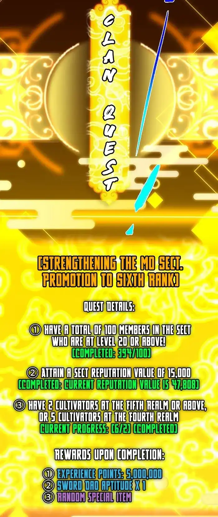 Keep A Low Profile, Sect Leader chapter 393 page 8