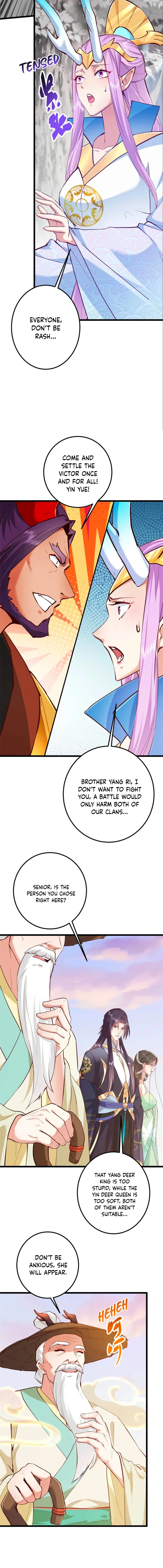 Keep A Low Profile, Sect Leader chapter 411 page 3