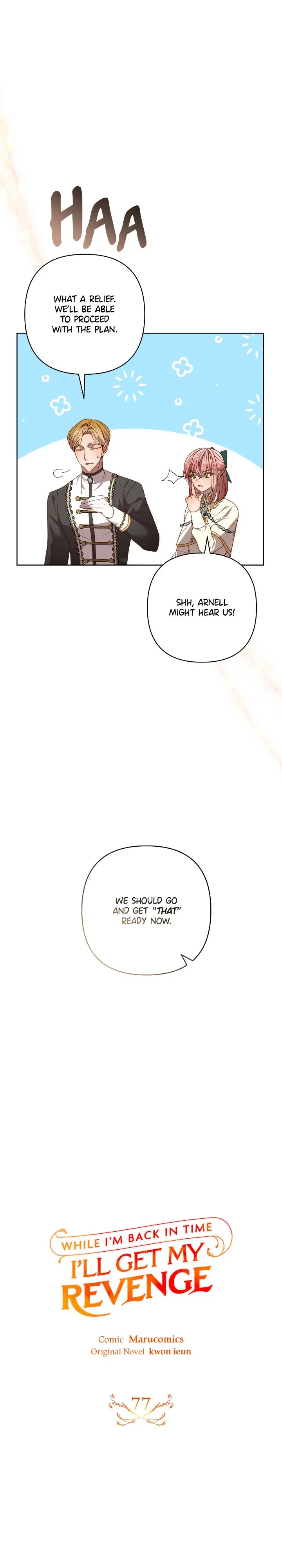 While I’m Back in Time, I’ll Get My Revenge chapter 77 page 8
