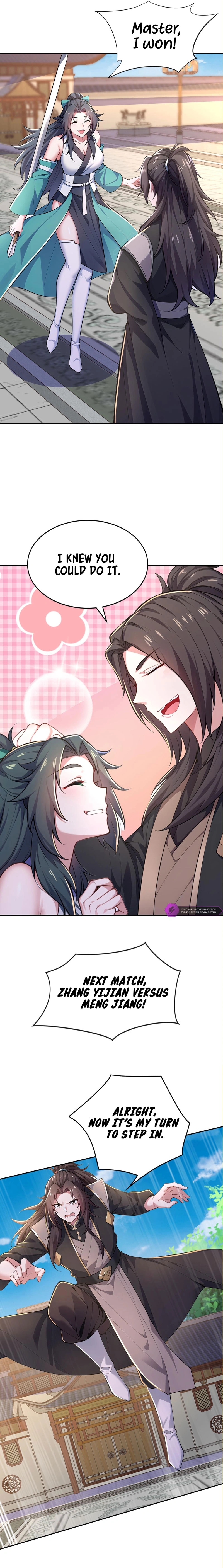 I Get Stronger Just by Lying down while My Apprentice Cultivates chapter 22 page 4