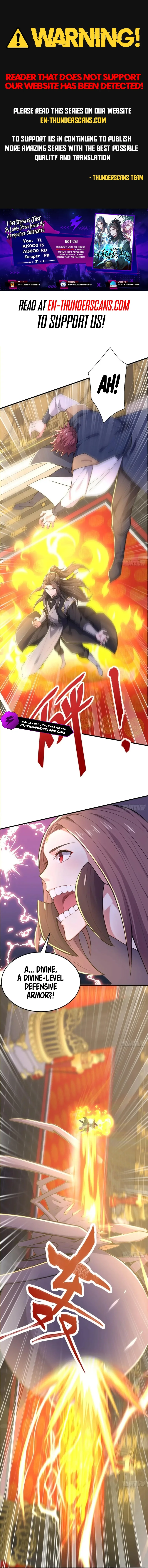 I Get Stronger Just by Lying down while My Apprentice Cultivates chapter 31 page 1