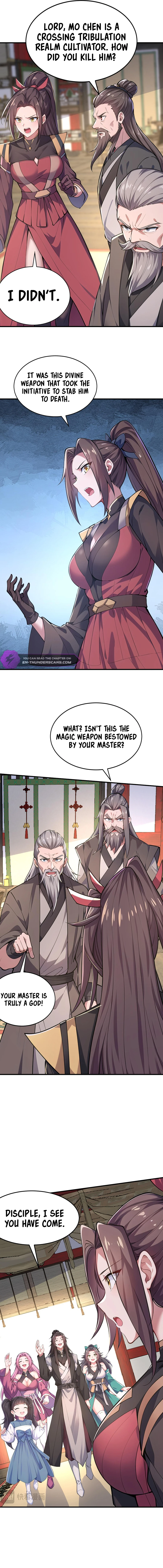 I Get Stronger Just by Lying down while My Apprentice Cultivates chapter 41 page 5