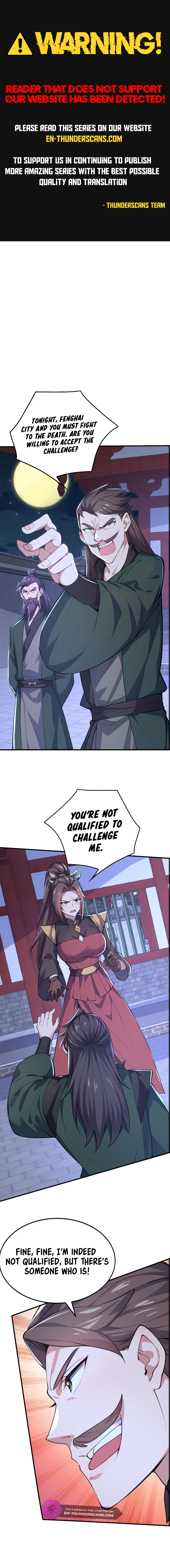 I Get Stronger Just by Lying down while My Apprentice Cultivates chapter 42 page 1