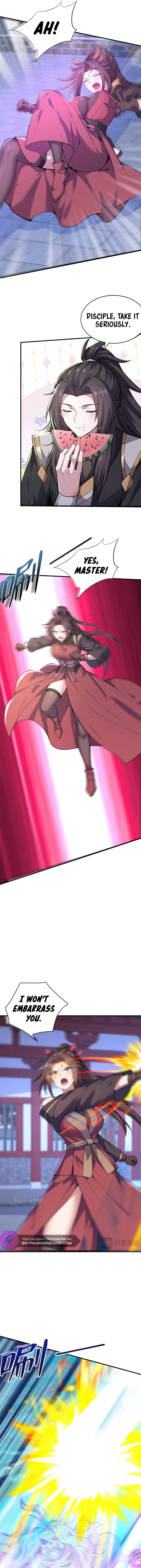 I Get Stronger Just by Lying down while My Apprentice Cultivates chapter 42 page 8