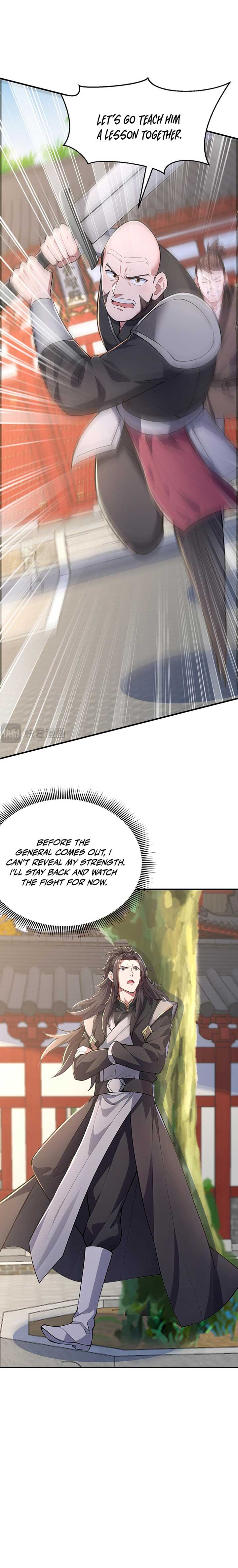 I Get Stronger Just by Lying down while My Apprentice Cultivates chapter 49 page 11